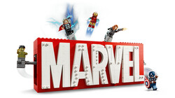 76313 LEGO® Marvel MARVEL Logosu ve Minifigürleri - Thumbnail