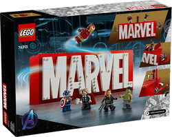 76313 LEGO® Marvel MARVEL Logosu ve Minifigürleri - Thumbnail