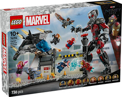 Marvel - 76314 LEGO® Marvel Kaptan Amerika: Kahramanların Savaşı Aksiyon Savaşı (1)