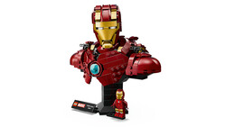 76327 LEGO® Marvel Iron Man MK4 Büstü - Thumbnail