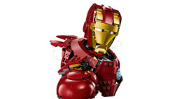 76327 LEGO® Marvel Iron Man MK4 Büstü - Thumbnail
