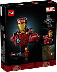 76327 LEGO® Marvel Iron Man MK4 Büstü - Thumbnail