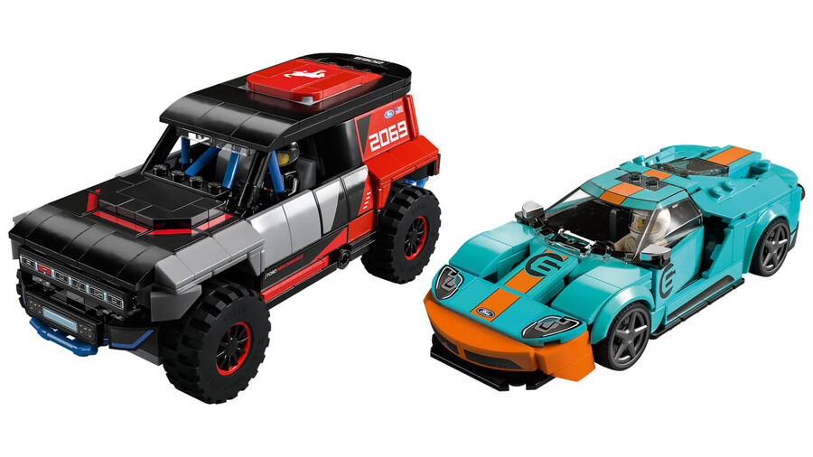 76905 LEGO Speed Champions Ford GT Heritage Edition ve Bronco R