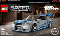 76917 LEGO® Speed Champions Daha Hızlı Daha Öfkeli Nissan Skyline GT-R (R34) - Thumbnail