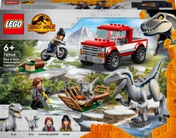 76946 LEGO Jurassic World™ Blue ve Beta Velociraptor Yakalama - Thumbnail