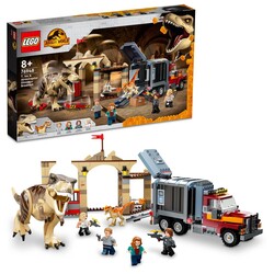 76948 LEGO Jurassic World™ T. rex ve Atrociraptor Dinozor Kaçışı - Thumbnail