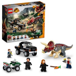 76950 LEGO Jurassic World™ Triceratops Kamyonet Pususu - Thumbnail
