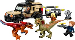 LEGO - 76951 LEGO Jurassic World™ Pyroraptor ve Dilophosaurus Nakliyesi