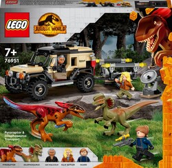 76951 LEGO Jurassic World™ Pyroraptor ve Dilophosaurus Nakliyesi - Thumbnail