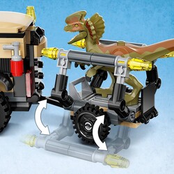 76951 LEGO Jurassic World™ Pyroraptor ve Dilophosaurus Nakliyesi - Thumbnail