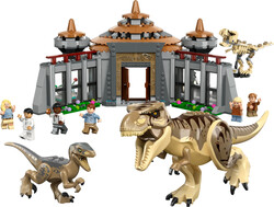 Jurassic World™ - 76961 LEGO® Jurassic World Ziyaretçi Merkezi: T. rex ve Raptor Saldırısı