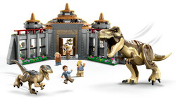 76961 LEGO® Jurassic World Ziyaretçi Merkezi: T. rex ve Raptor Saldırısı - Thumbnail