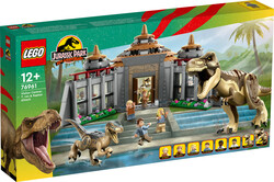 76961 LEGO® Jurassic World Ziyaretçi Merkezi: T. rex ve Raptor Saldırısı - Thumbnail