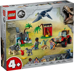 Jurassic World™ - 76963 LEGO® Jurassic World Yavru Dinozor Kurtarma Merkezi (1)