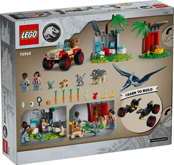 76963 LEGO® Jurassic World Yavru Dinozor Kurtarma Merkezi - Thumbnail