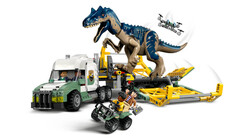 76966 LEGO® Jurassic World Dinozor Görevleri: Allosaurus Taşıma Kamyonu - Thumbnail