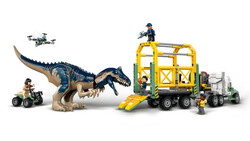 76966 LEGO® Jurassic World Dinozor Görevleri: Allosaurus Taşıma Kamyonu - Thumbnail