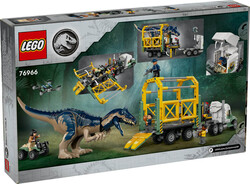 76966 LEGO® Jurassic World Dinozor Görevleri: Allosaurus Taşıma Kamyonu - Thumbnail