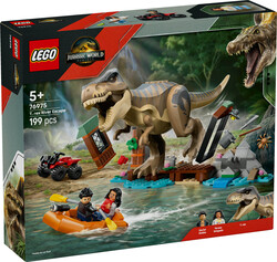 76975 LEGO® Jurassic World T. rex Nehir Kaçışı - Thumbnail
