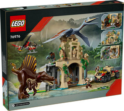 76976 LEGO® Jurassic World Spinosaurus ve Quetzalcoatlus Hava Görevi - Thumbnail