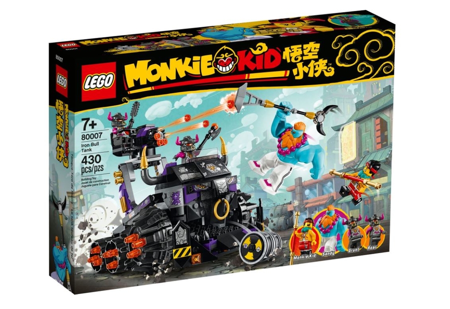 80007 LEGO Monkie Kid Demir Boğa Tankı
