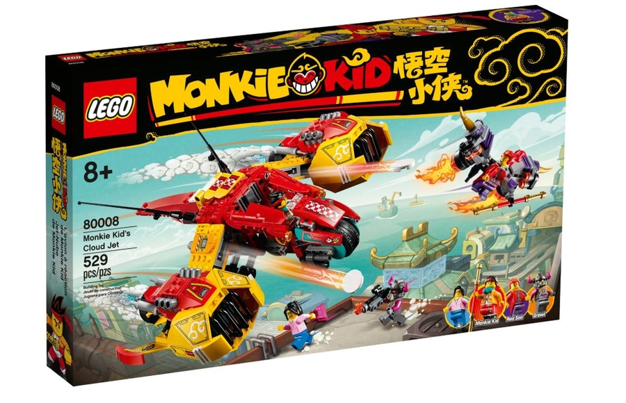 80008 LEGO Monkie Kid Monkie Kid'in Bulut Jeti