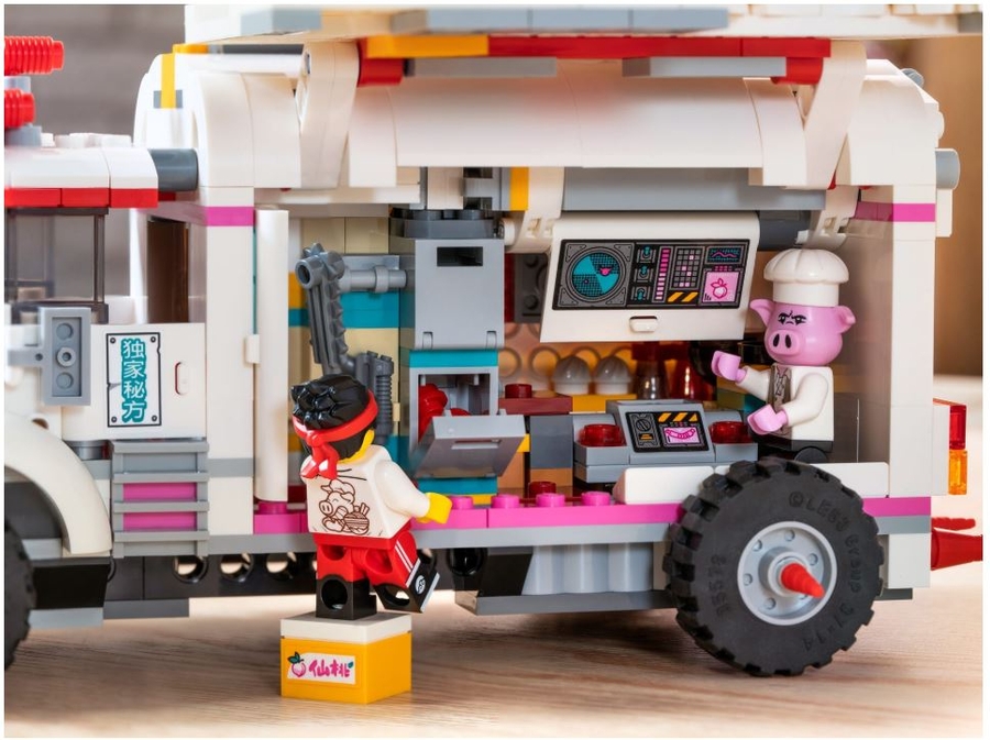 80009 LEGO Monkie Kid Pigsy'nin Yiyecek Kamyonu