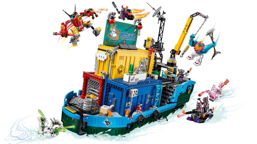 80013 LEGO Monkie Kid Monkie Kid Ekibinin Gizli Karargahı