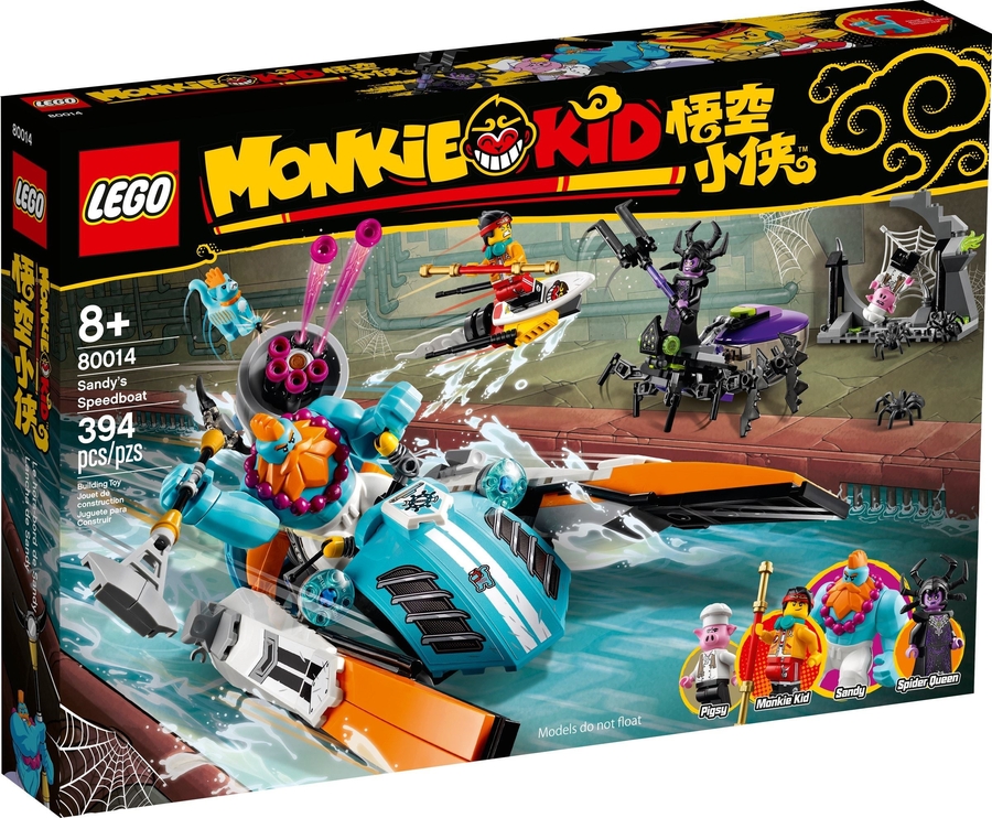 80014 LEGO Monkie Kid Sandy'nin Sürat Teknesi