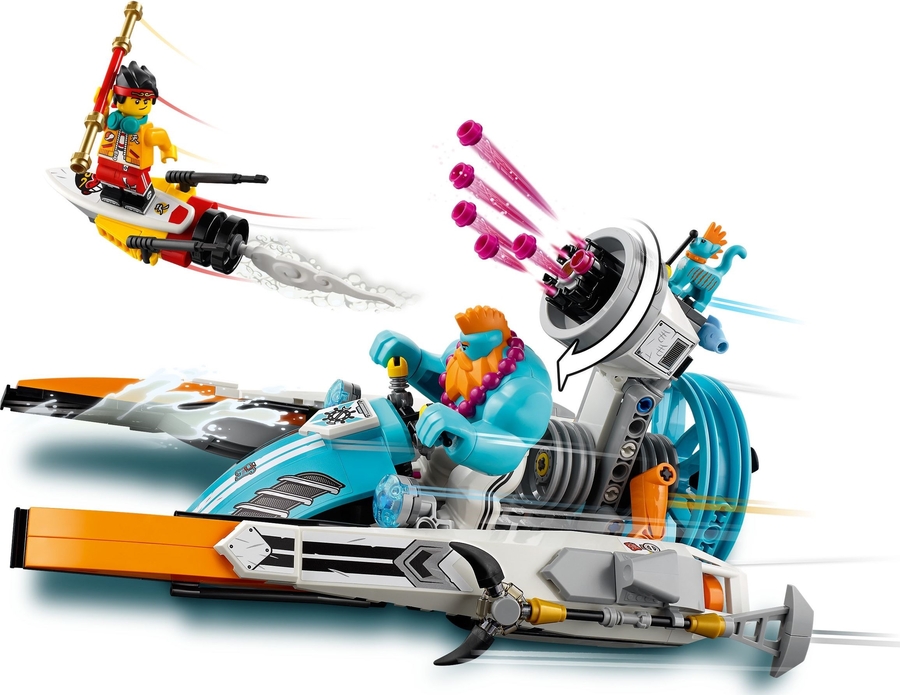80014 LEGO Monkie Kid Sandy'nin Sürat Teknesi