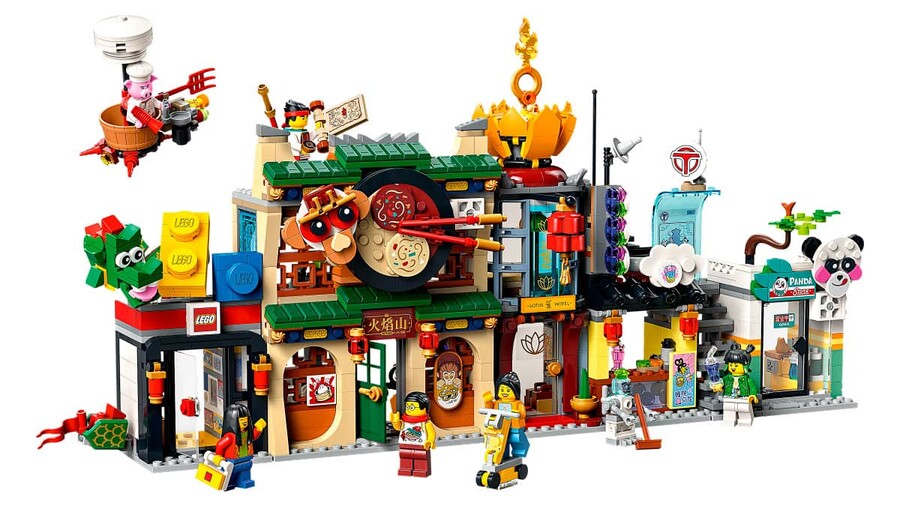80036 LEGO Monkie Kid™ Fenerler Şehri