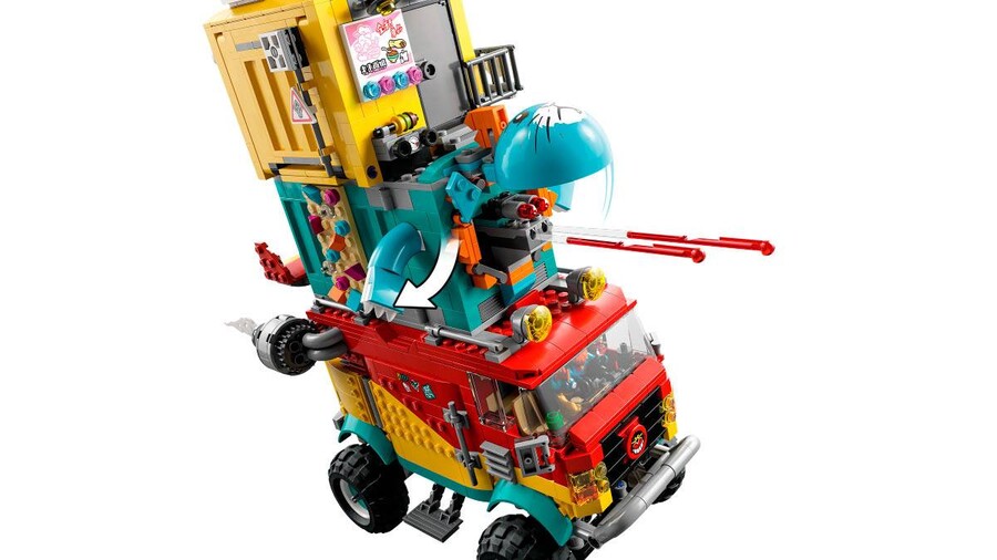 80038 LEGO Monkie Kid™ Monkie Kid Ekip Kamyonu