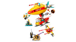 80046 LEGO® Monkie Kid Monkie Kid’in Bulut Zeplini - Thumbnail