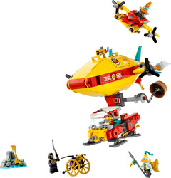 80046 LEGO® Monkie Kid Monkie Kid’in Bulut Zeplini - Thumbnail