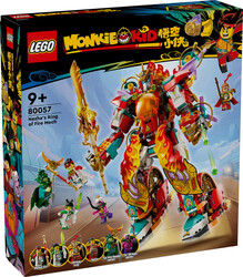 Monkie Kid - 80057 LEGO® Monkie Kid Nezha'nın Ateş Çemberi Robotu (1)
