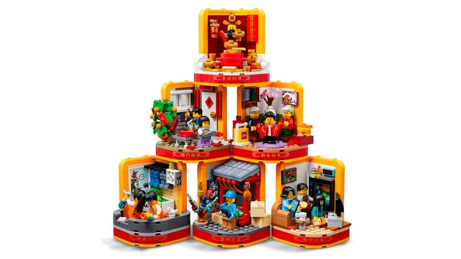 80108 LEGO Chinese Festivals Yeni Ay Yılı Gelenekleri