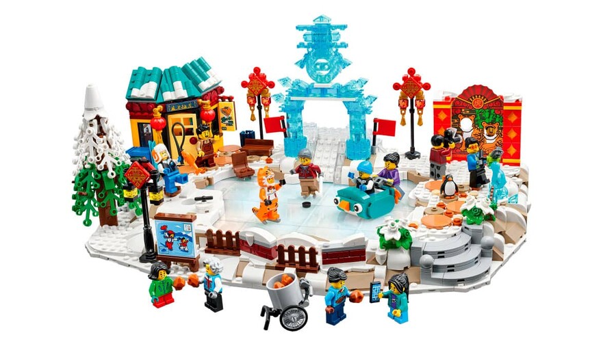 80109 LEGO Chinese Festivals Yeni Ay Yılı Buz Festivali