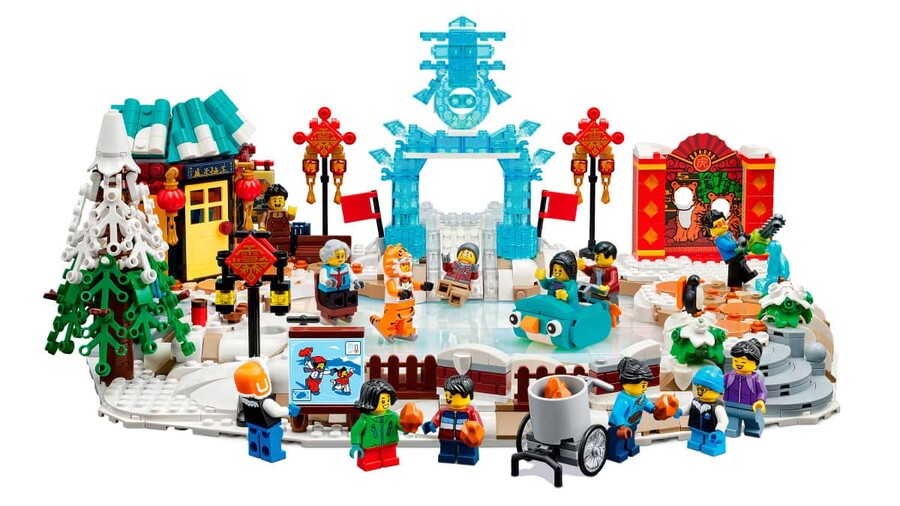 80109 LEGO Chinese Festivals Yeni Ay Yılı Buz Festivali