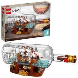 92177 LEGO Ideas Şişede Gemi - Thumbnail