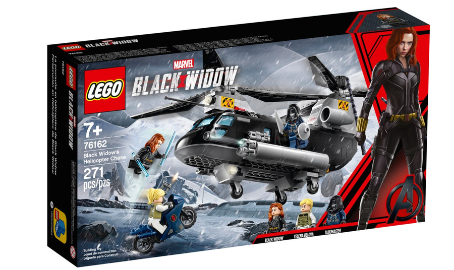 76162 LEGO Super Heroes Black Widow'un Helikopter Takibi
