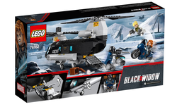 76162 LEGO Super Heroes Black Widow'un Helikopter Takibi - Thumbnail