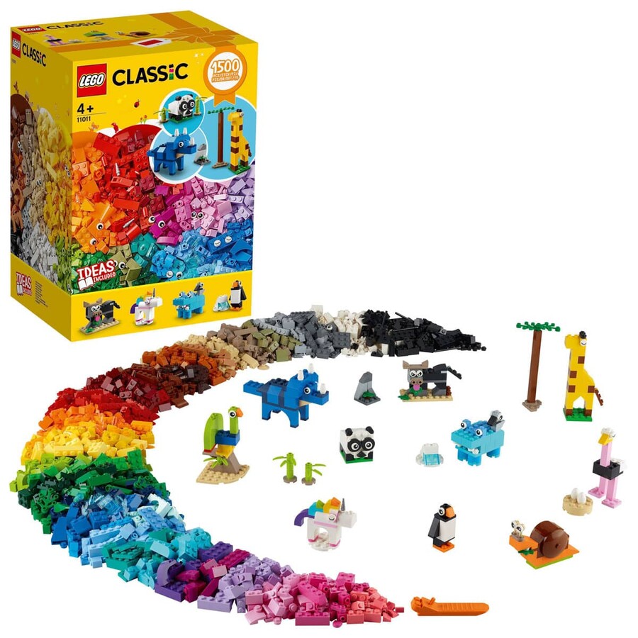 11011 LEGO Classic Yapım Parçaları ve Hayvanlar