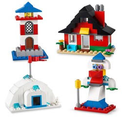 11008 LEGO Classic Yapım Parçaları ve Evler - Thumbnail