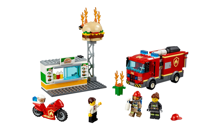 60214 LEGO City Hamburgerci Yangın Söndürme Operasyonu