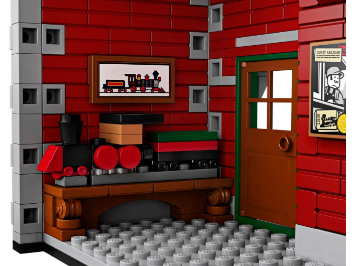 71044 LEGO Disney Tren İstasyonu