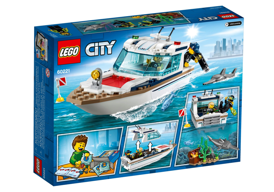 60221 LEGO City Dalış Yatı