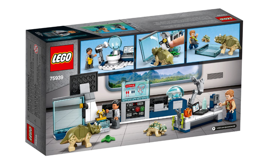 75939 LEGO Jurassic World Dr Wu'nun Laboratuvarı: Yavru Dinozorların Kaçışı