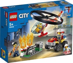 60248 LEGO City İtfaiye Helikopteri Müdahalesi - Thumbnail