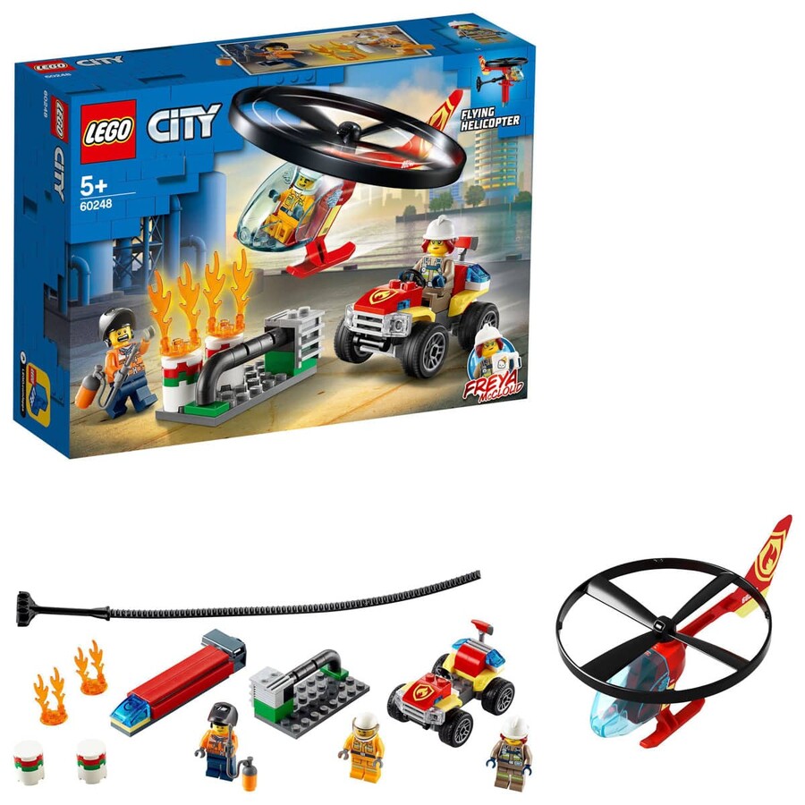 60248 LEGO City İtfaiye Helikopteri Müdahalesi