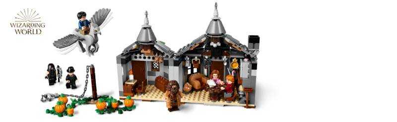 75947 LEGO Harry Potter Hagrid'in Kulübesi: Şahgaga'nın Kurtuluşu